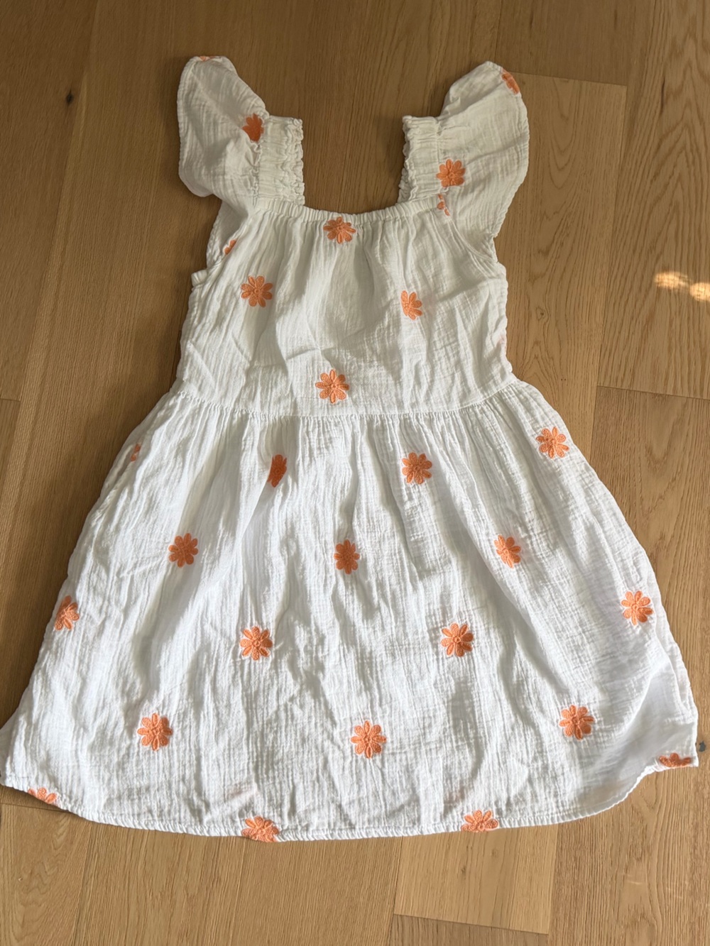 Girls white dress